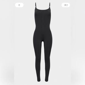 Black Spaghetti Strap Jumpsuit One Peice